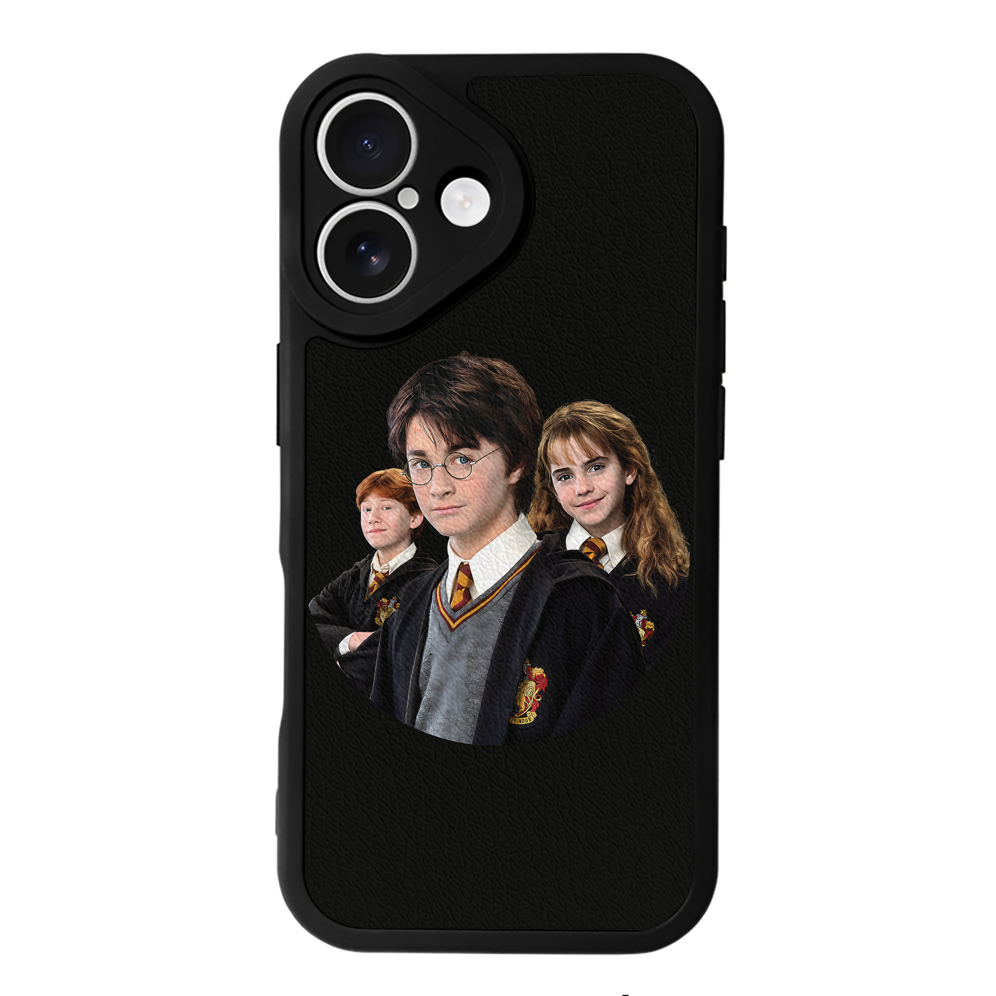 （画像用） Harry Potter ハリー・ポッターシリーズ 【iPhone 16シリーズ対応】シリコンスマホケース（レザー調） 材質：シリコン